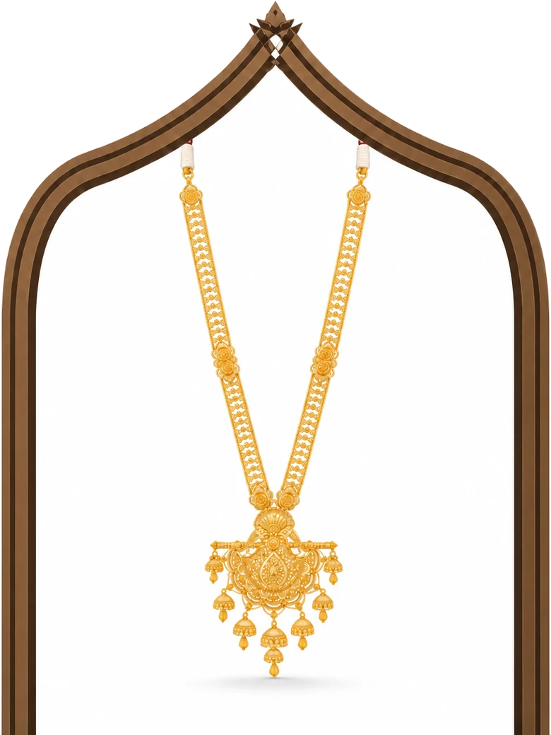 Digonto Gold Sita Haar Set