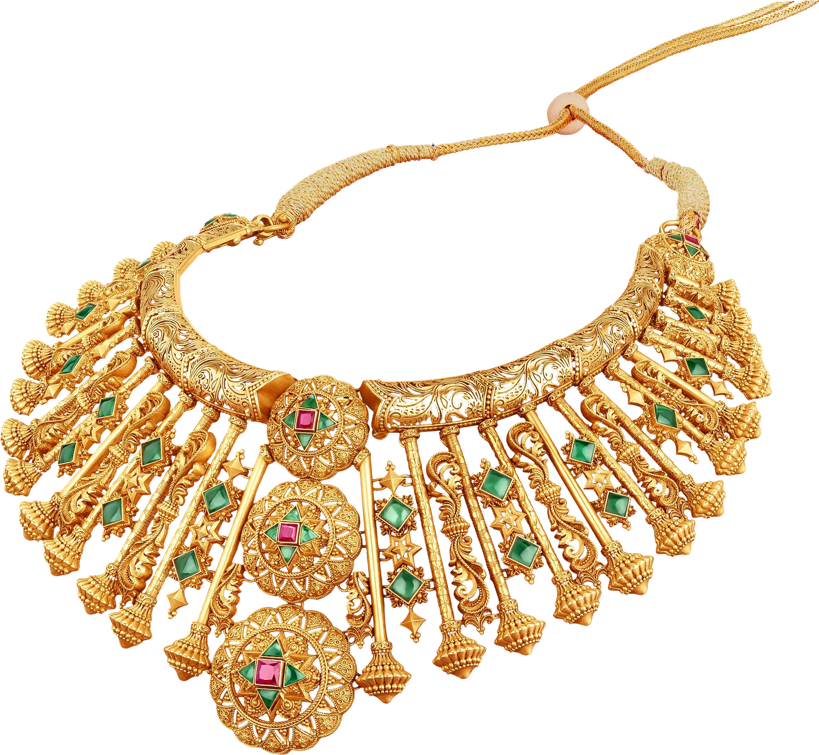 Starlit Mandala Necklace Set