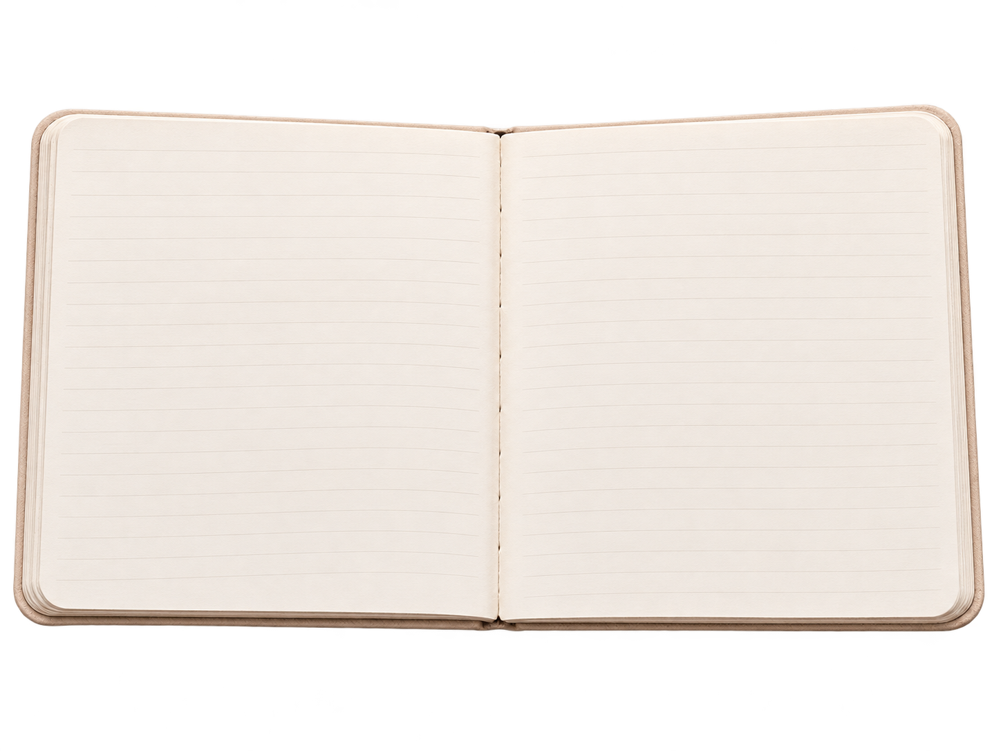 Open white-page journal behind the wedding moodboard