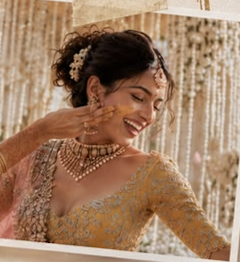Bride Smiling